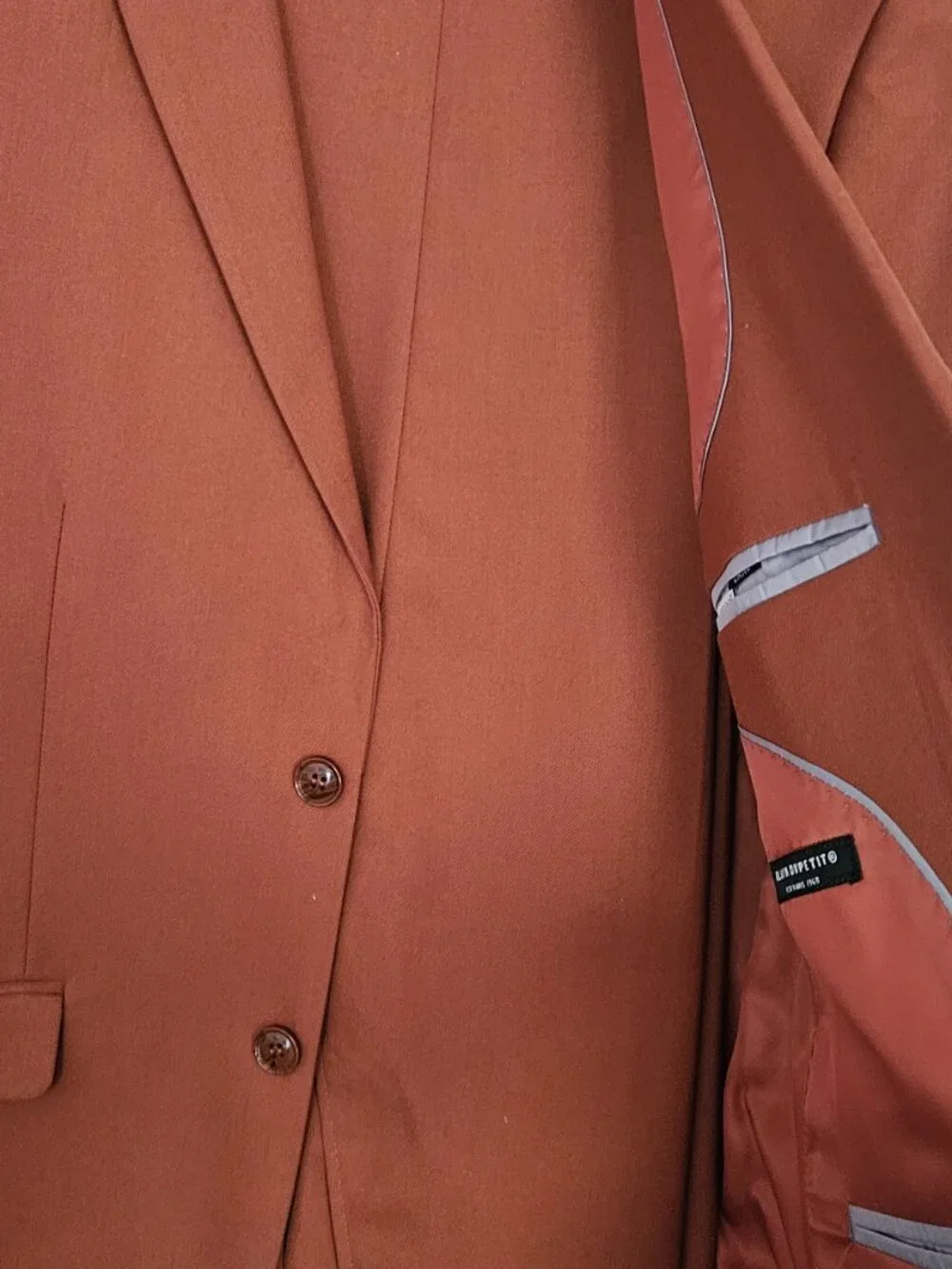 Alain Dupetit Copper 2 piece suit (slim 42r)